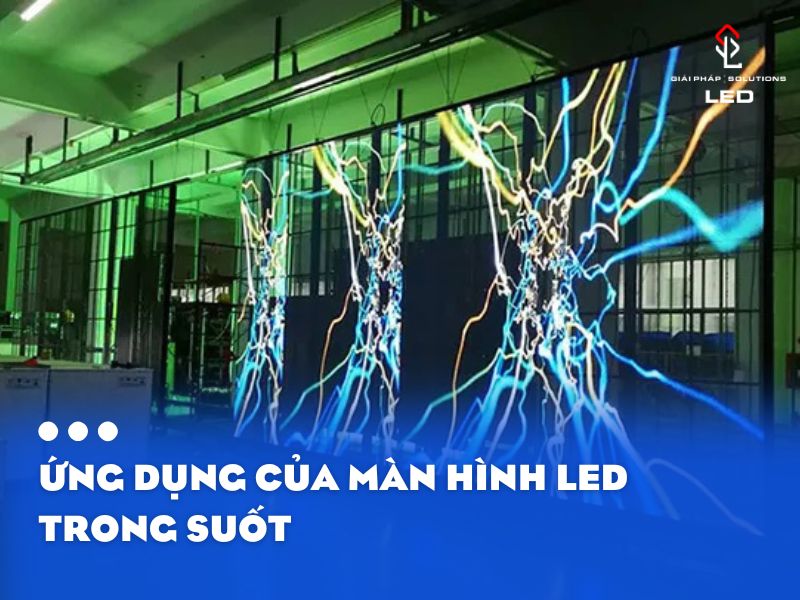 Ứng Dụng Của Màn Hình LED Trong Suốt