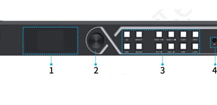 Bộ xử lý hình ảnh Colorlight tích hợp card VC4K